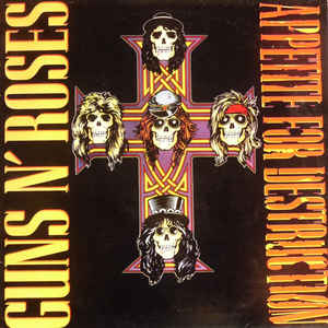 Guns N' Roses - Appetite For Destruction - Album Cover