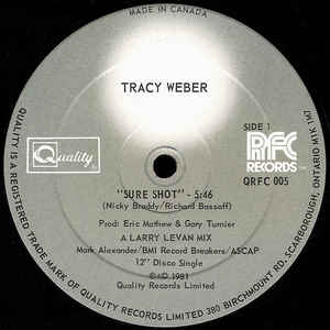 Tracy Weber - Sure Shot - VinylWorld