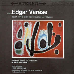 Edgard Varèse - Music Of Edgar Varèse - Album Cover