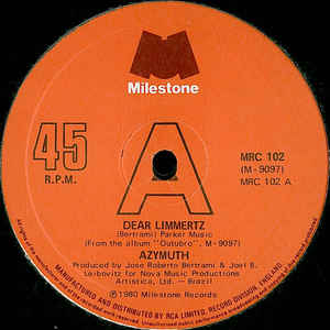 Azymuth - Dear Limmertz / Papasong - Album Cover