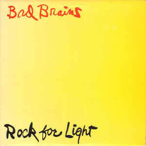 Bad Brains - Rock For Light - Album Cover