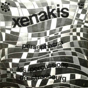 Iannis Xenakis - Persephassa - Album Cover
