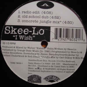Skee-Lo - I Wish - Album Cover