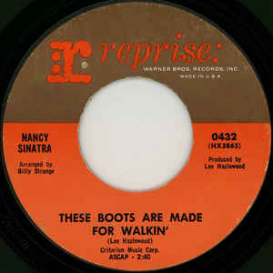 These Boots Are Made For Walkin' - Album Cover - VinylWorld