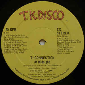 T-Connection - At Midnight - Album Cover