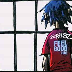 Gorillaz - Feel Good Inc - Album Cover