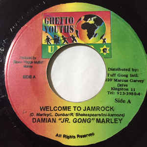 Damian Marley - Welcome To Jamrock / Hey Girl - Album Cover