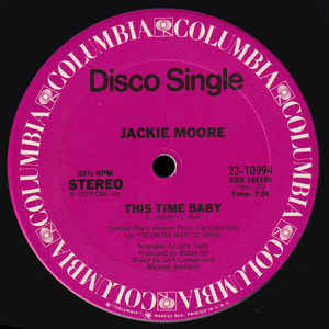 Jackie Moore - This Time Baby - Album Cover