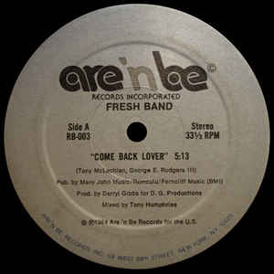 Fresh Band - Come Back Lover - VinylWorld