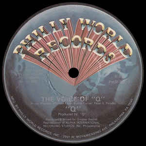 The Voice Of "Q" - Album Cover - VinylWorld