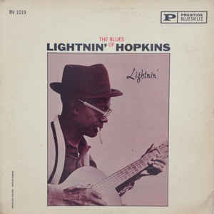 Lightnin' Hopkins - Lightnin' (The Blues Of Lightnin' Hopkins) - Album Cover