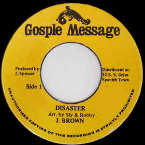 Disaster  - Album Cover - VinylWorld
