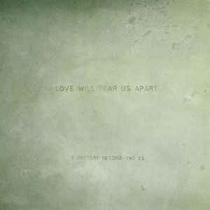 Joy Division - Love Will Tear Us Apart - Album Cover