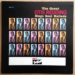 The Great Otis Redding Sings Soul Ballads - Album Cover - VinylWorld