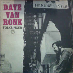 Dave Van Ronk - Folksinger - Album Cover