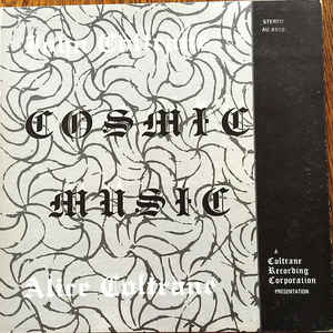 John Coltrane - Cosmic Music - Album Cover