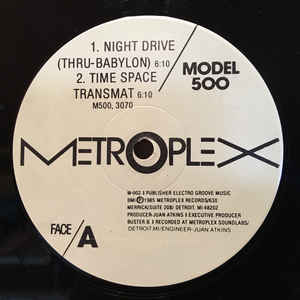 Model 500 - Night Drive (Thru-Babylon) - Album Cover