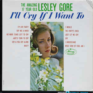 Lesley Gore - I'll Cry If I Want To - Album Cover