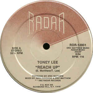 Toney Lee - Reach Up - Album Cover
