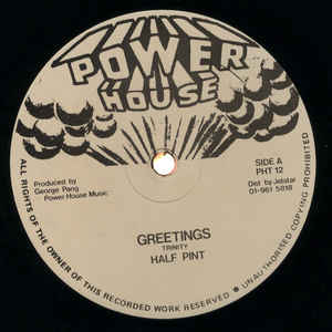 Half Pint (3) - Greetings - VinylWorld
