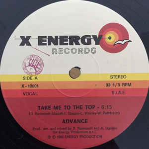 Advance - Take Me To The Top - VinylWorld