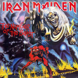 Iron Maiden - The Number Of The Beast - Album Cover
