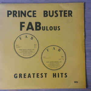 Prince Buster - Fabulous Greatest Hits - Album Cover