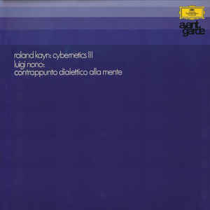 Cybernetics III / Contrappunto Dialettico Alla Mente - Album Cover - VinylWorld