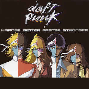 Daft Punk - Harder Better Faster Stronger - Album Cover